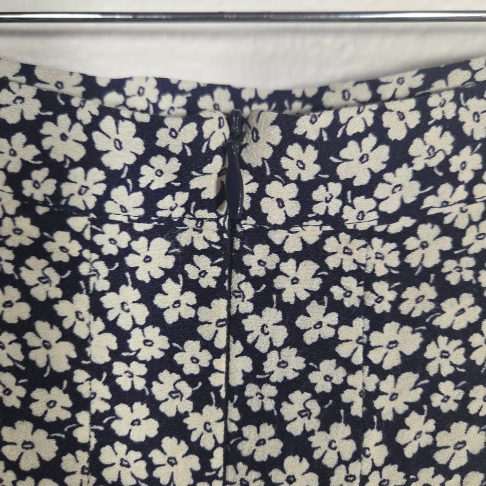 Reformation Zoe Floral Midi Slit Skirt 0 XS‎ Party Beach Casual Boho Zip Cottage - Picture 8 of 9